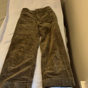 Maeve Corduroy Women’s Pants (Olive Green)